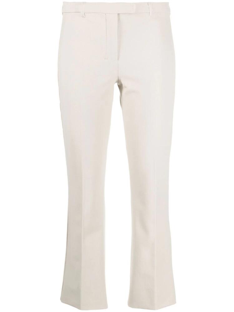 'S Max Mara mid-rise cropped trousers - Neutrals Cover