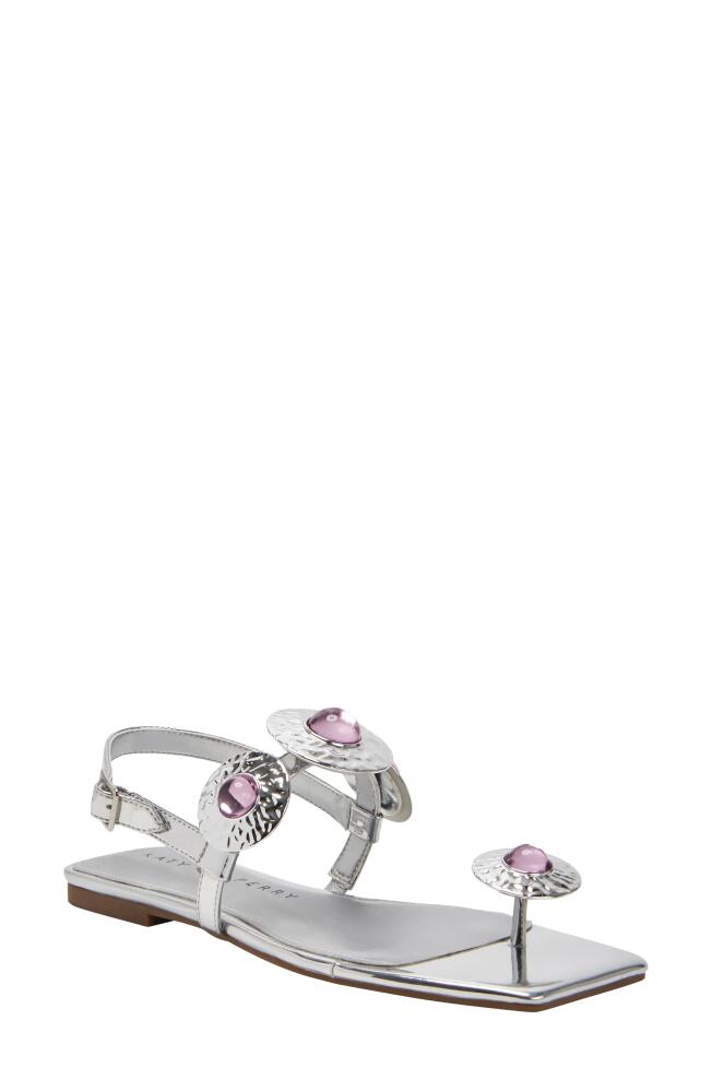 Katy Perry The Camie Stone Slingback Sandal in Silver Cover