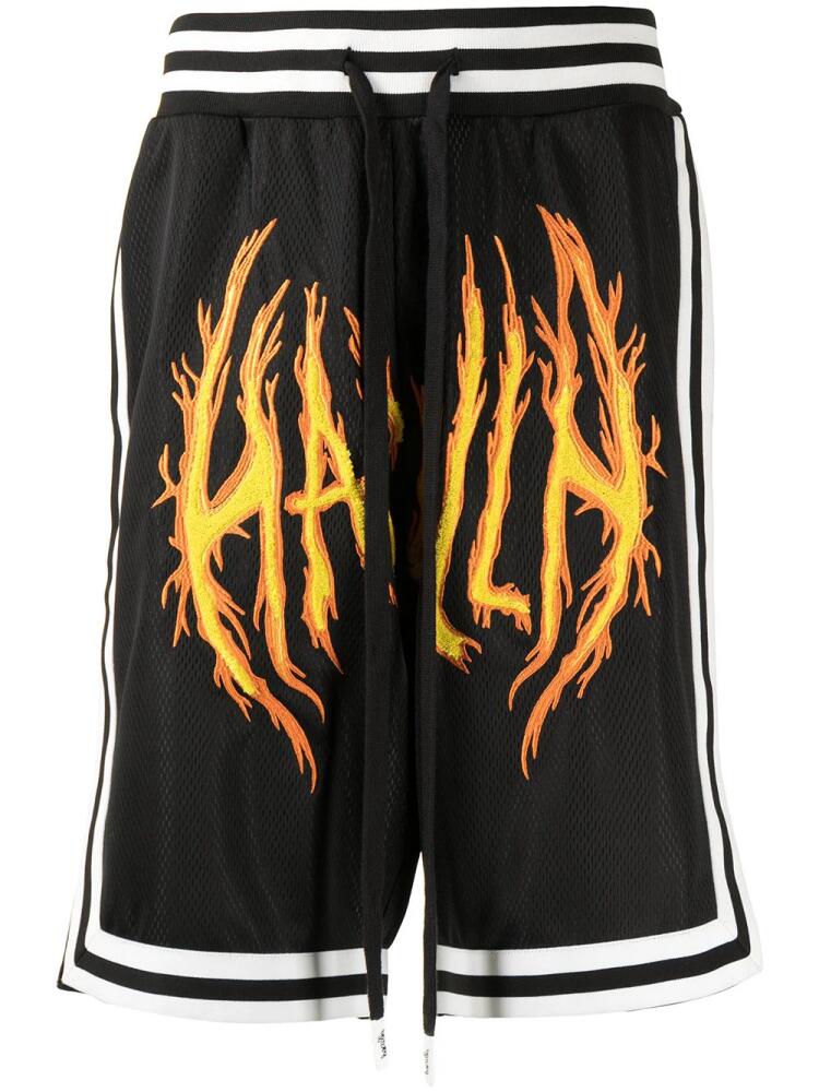 Haculla Hac On Fire track shorts - Black Cover