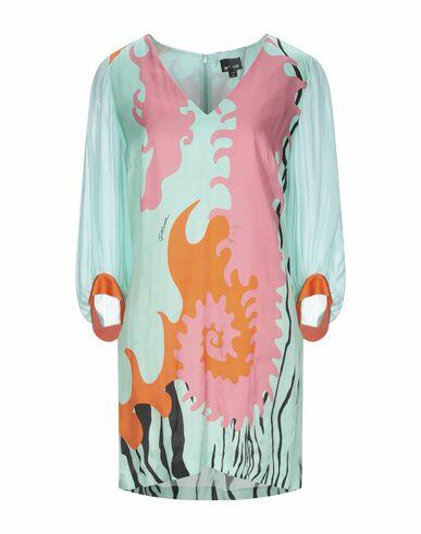 Just Cavalli Woman Mini dress Light green Viscose Cover