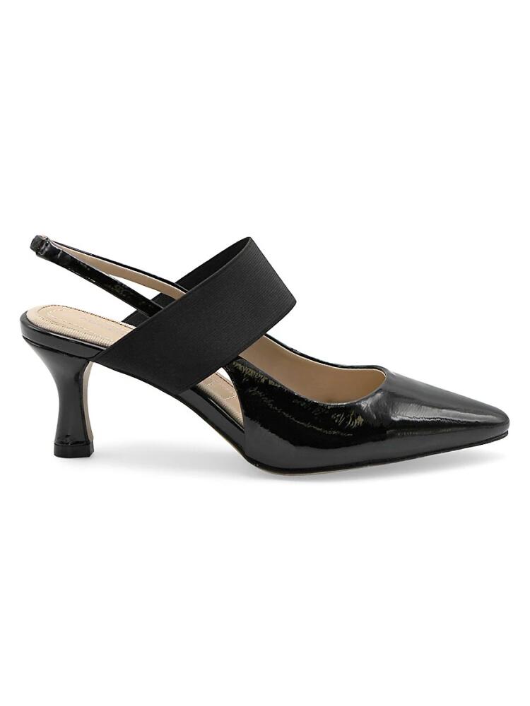 Adrienne Vittadini Women's Chester Slingback Pumps - Black Cover