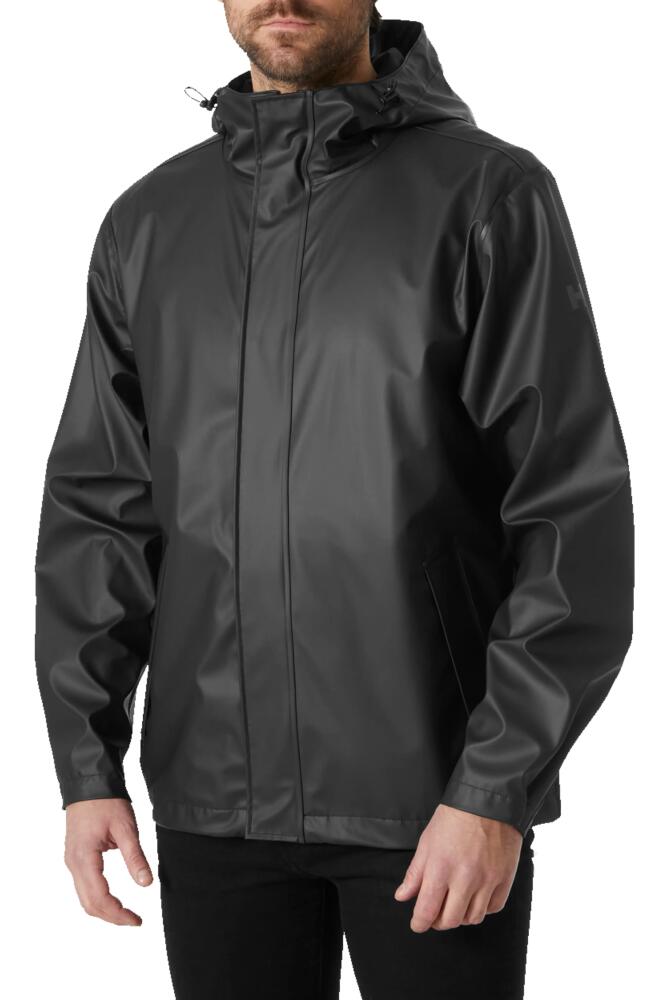 Helly Hansen Moss Waterproof Rain Jacket in Black Cover