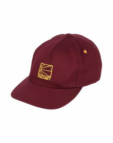 Rassvet Man Hat Burgundy Cotton Cover