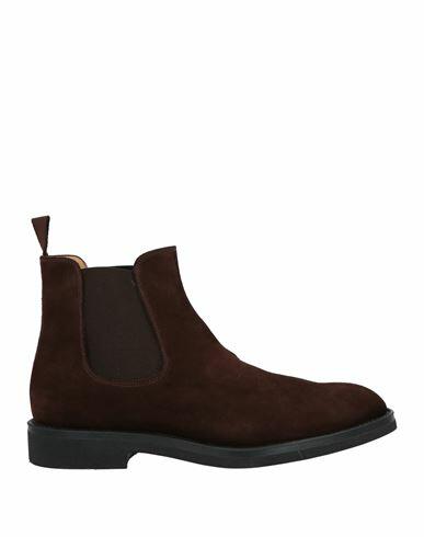 Barrett Man Ankle boots Dark brown Soft Leather Cover