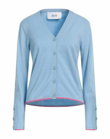 Silvian Heach Woman Cardigan Light blue Viscose, Polyester, Polyamide Cover