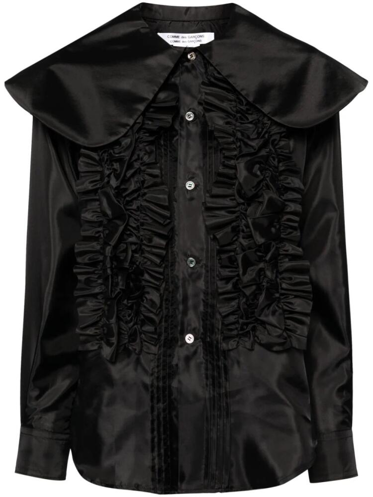 Comme Des Garçons Comme Des Garçons ruffled shirt - Black Cover