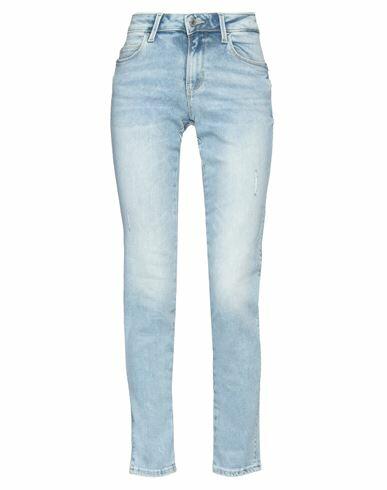 Guess Woman Jeans Blue Cotton, Modal, Elastomultiester, Elastane Cover