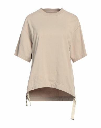 Khrisjoy Woman T-shirt Khaki Cotton Cover