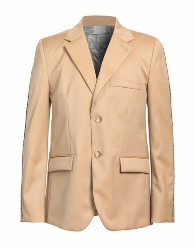 Vtmnts Man Blazer Sand Virgin Wool Cover