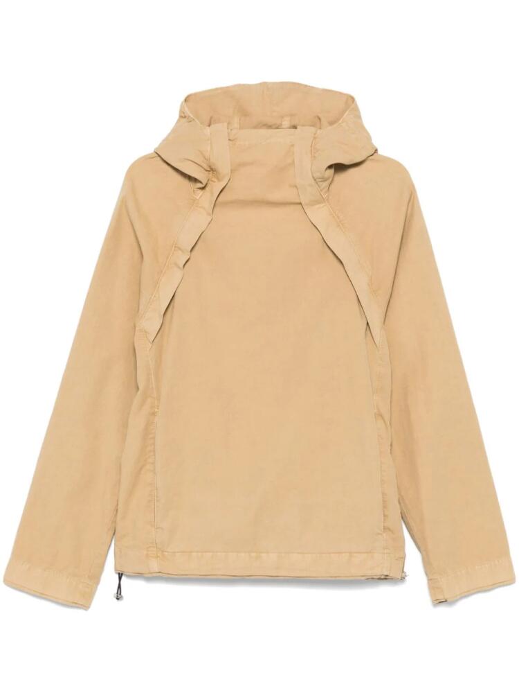 RANRA canvas hoodie - Neutrals Cover