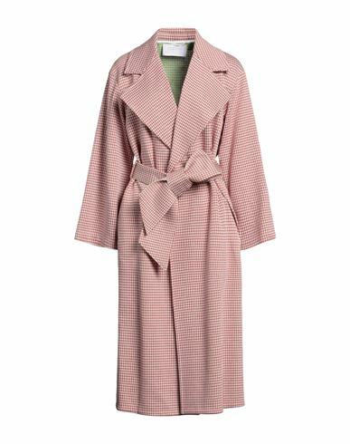 Harris Wharf London Woman Overcoat & Trench Coat Rust Cotton, Polyamide Cover