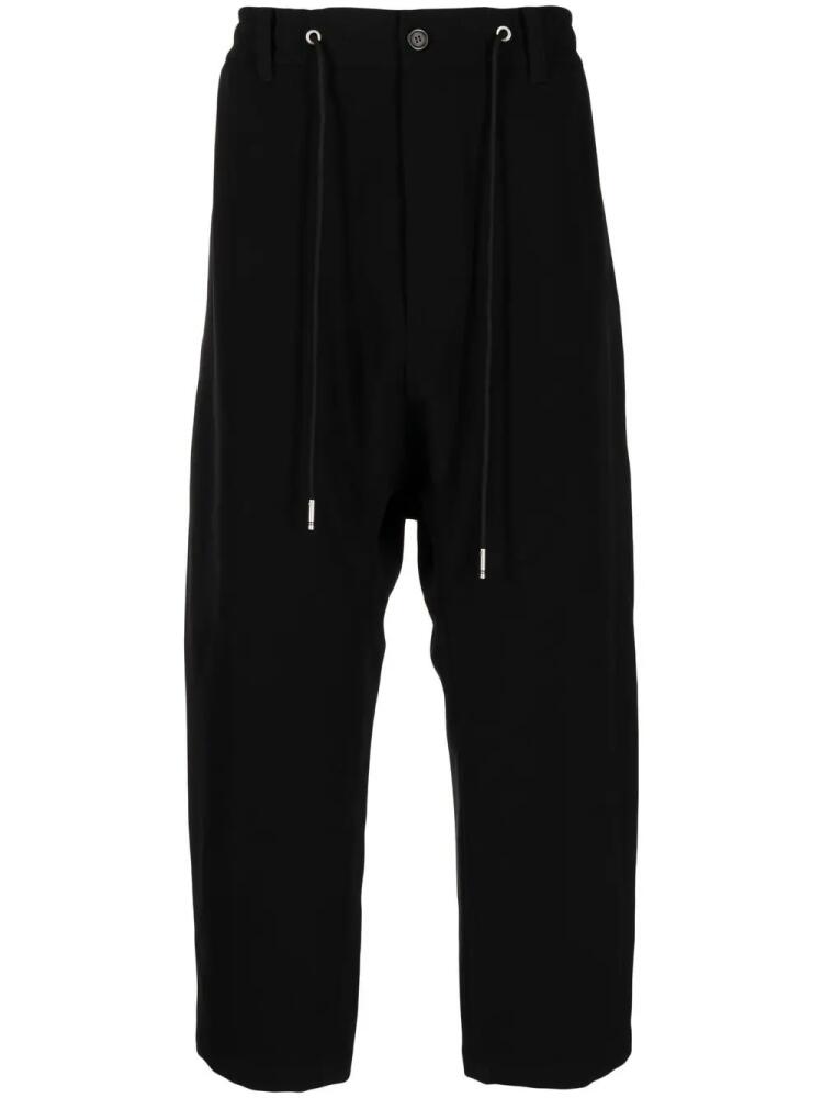 SONGZIO Square drop-crotch trousers - Black Cover