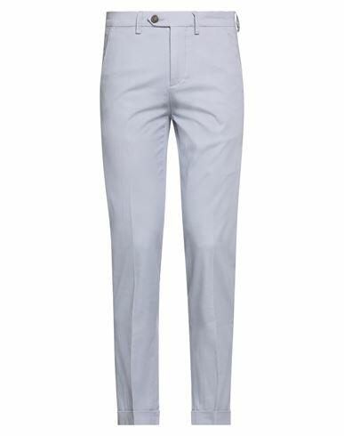 Seventy Sergio Tegon Man Pants Sky blue Cotton, Elastane Cover