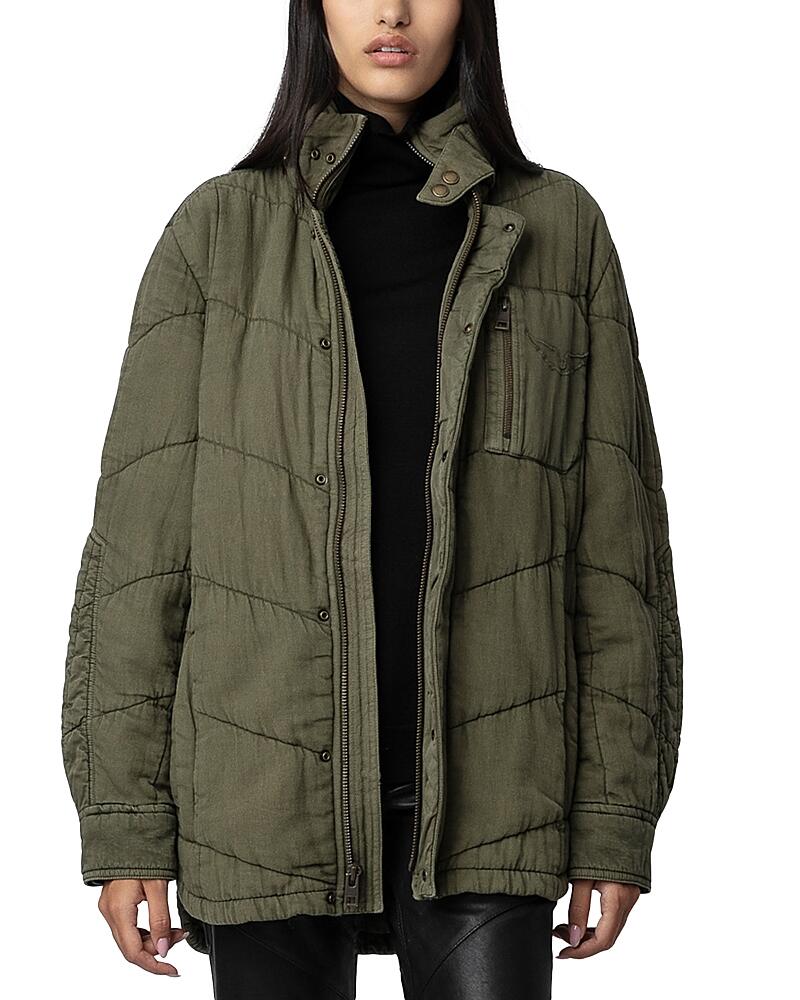 Zadig & Voltaire Kalice Cotton Twill Jacket Cover