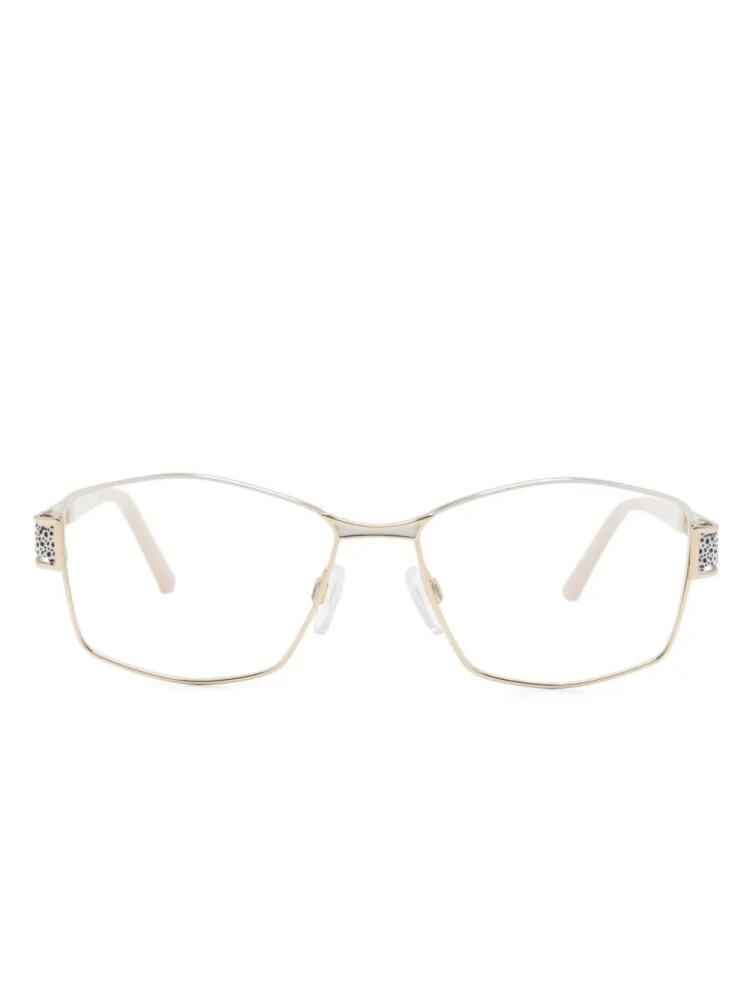 Cazal 1245 geometric-frame glasses - Neutrals Cover