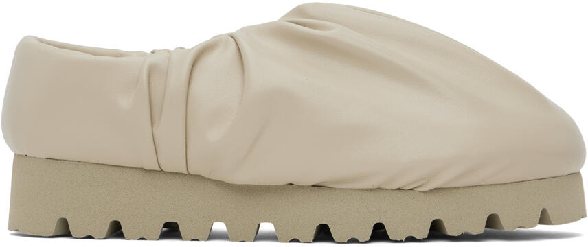 YUME YUME Beige Camp Low Slip-On Loafers Cover