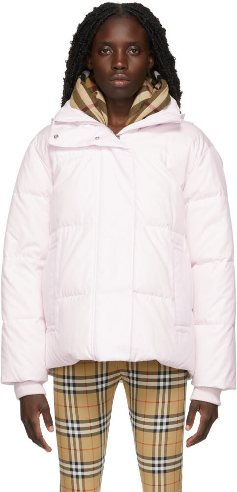 Burberry Pink Down Denston DK Jacket Cover