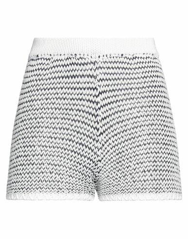 Rosie Assoulin Woman Shorts & Bermuda Shorts White Cotton Cover