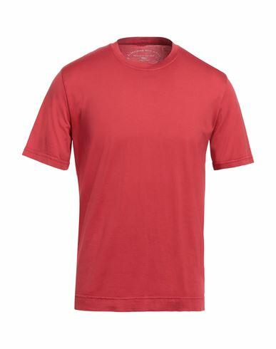 Fedeli Man T-shirt Red Organic cotton Cover