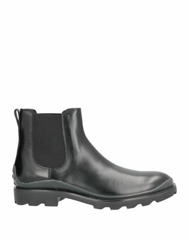 Tod's Man Ankle boots Black Calfskin Cover