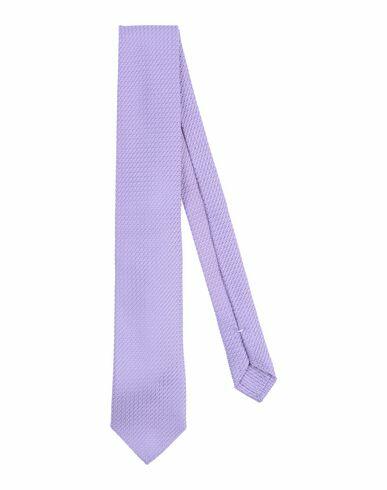 Boglioli Man Ties & bow ties Lilac Silk Cover