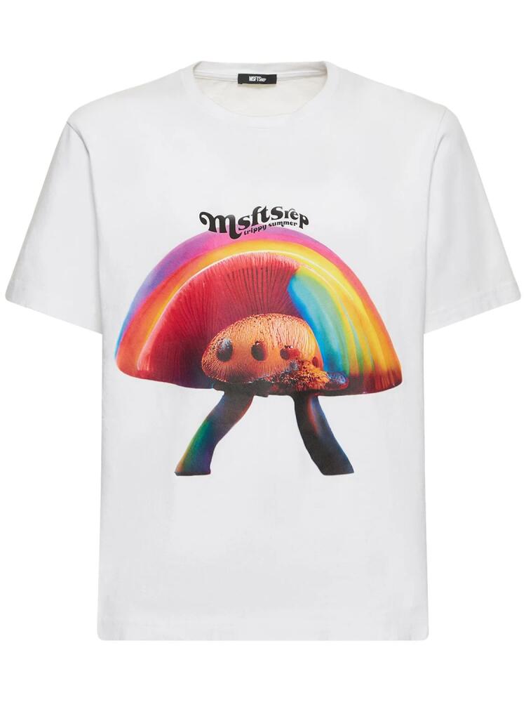 MSFTSREP Lvr Exclusive Mushroom Cotton T-shirt Cover