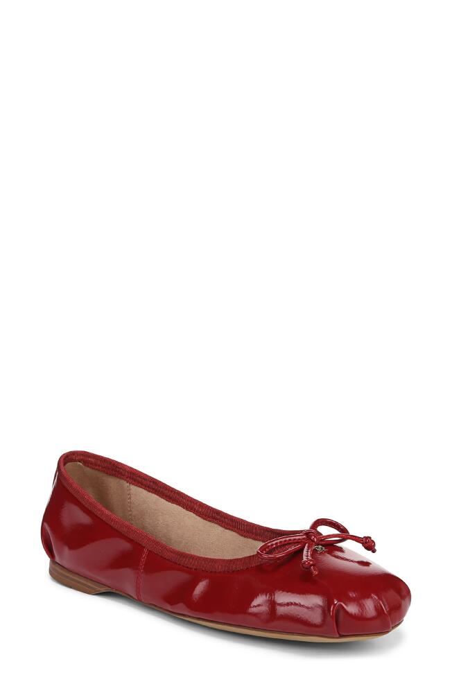 Sam Edelman Zooey Ballet Flat in Red Mahogany Cover