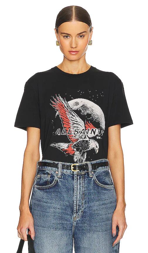 ALLSAINTS Stardust Boyfriend Tee in Black Cover