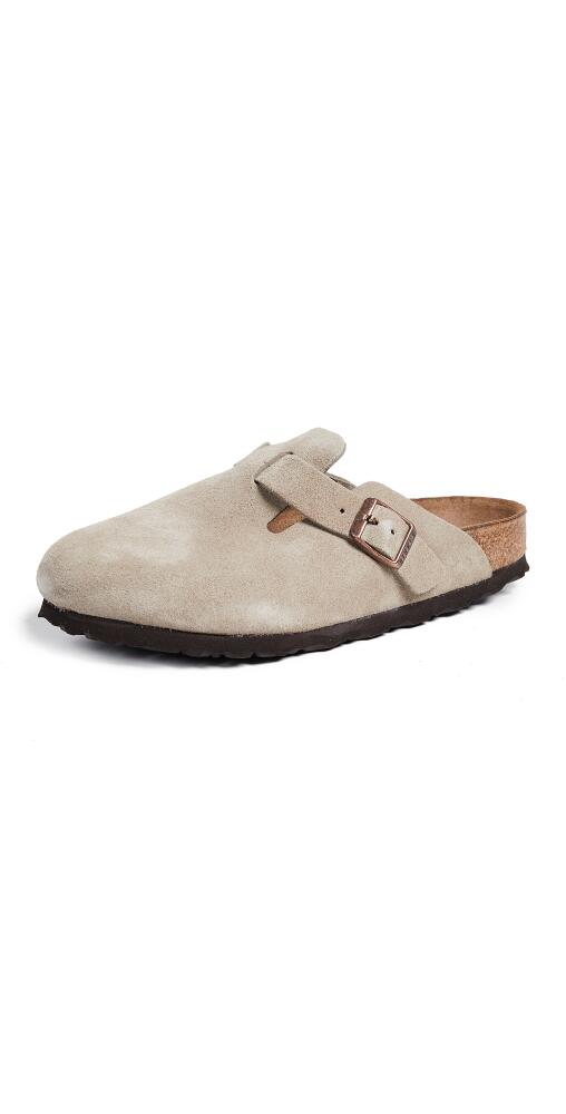 Birkenstock Boston SFB Clogs Taupe Cover