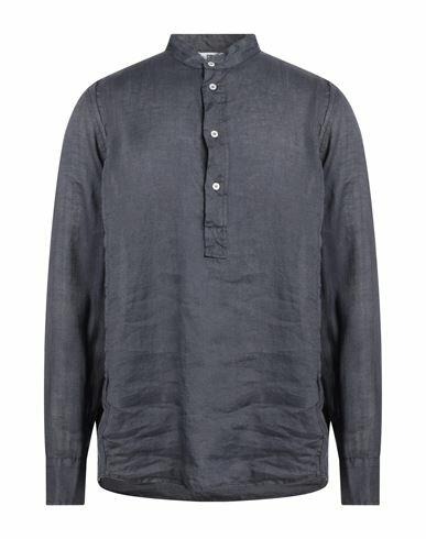 Grifoni Man Shirt Navy blue Linen Cover