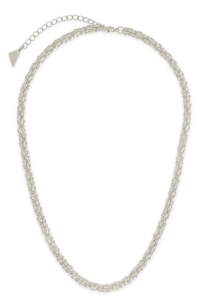 Sterling Forever Yara Chain Necklace in Silver Cover