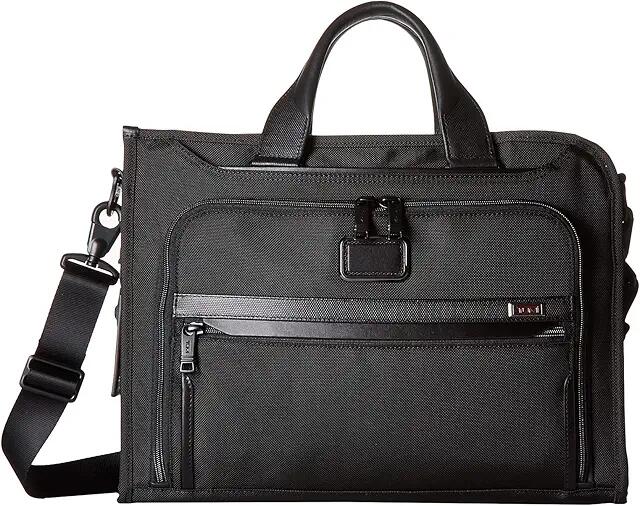 Tumi Alpha 3 Slim Deluxe Portfolio (Black) Luggage Cover