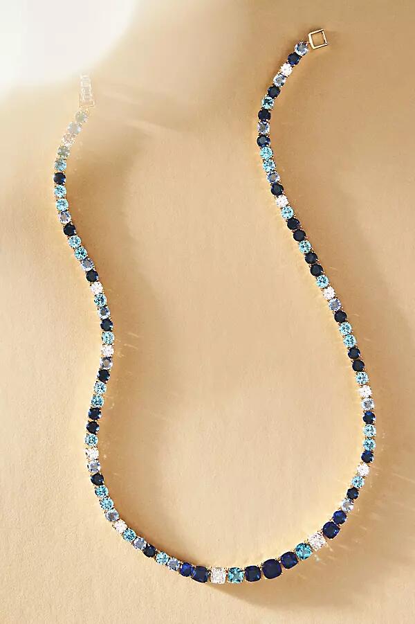 NADRI Rockstars Blue Mixed Stone Collar Necklace Cover