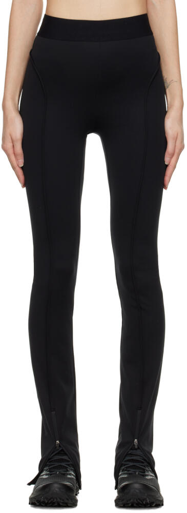 VAARA Black Zip Vent Leggings Cover