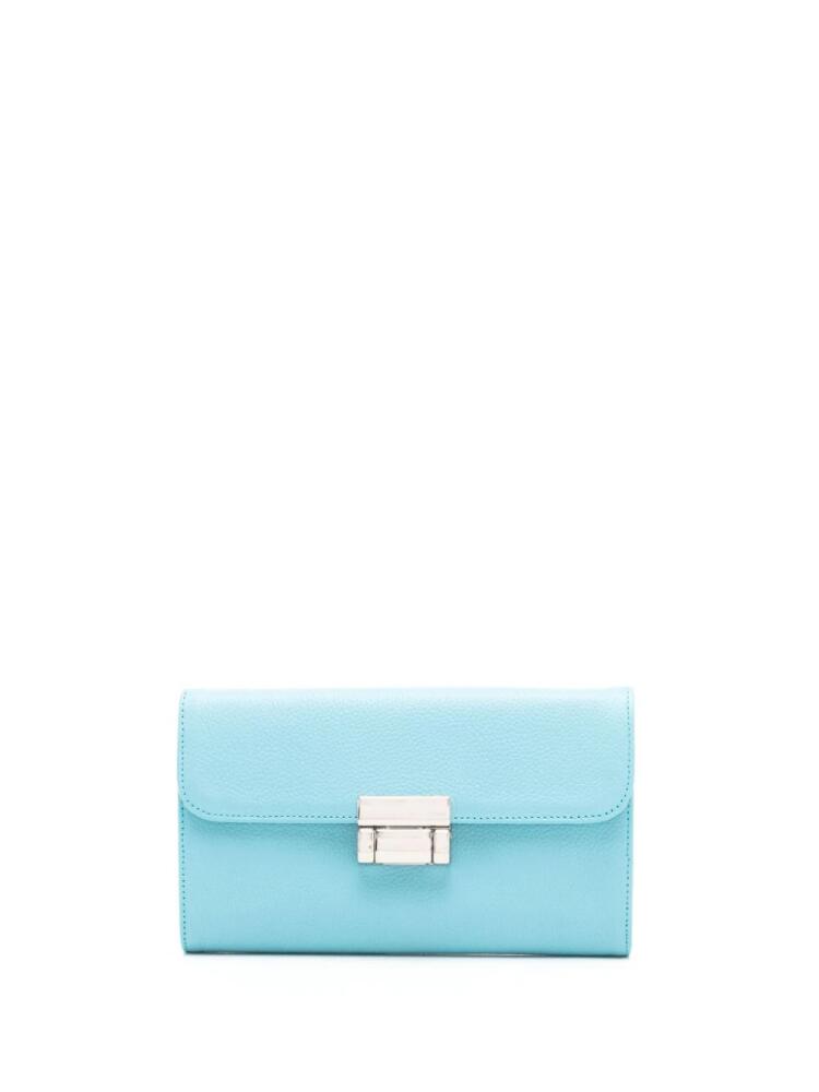 Sarah Chofakian Ella leather purse - Blue Cover