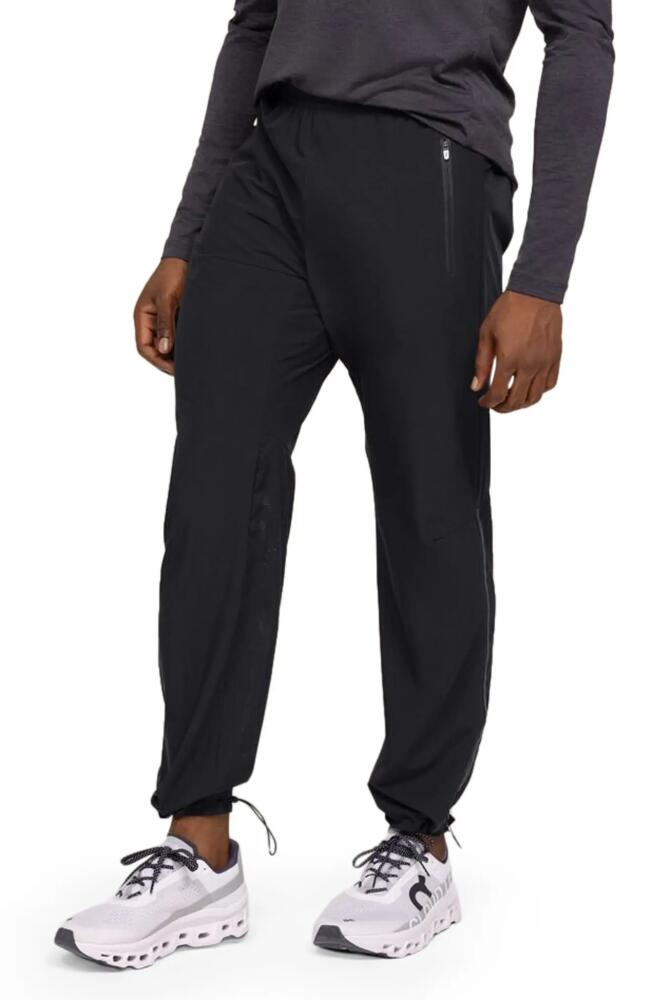 On Performance Track Pants in Black Cover