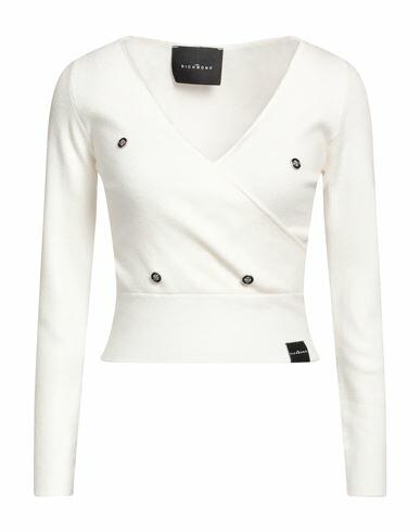 John Richmond Woman Sweater Off white Viscose, Polyester, Nylon Cover