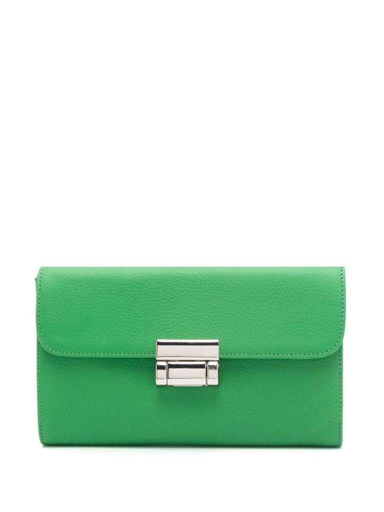 Sarah Chofakian Ella leather purse - Green Cover