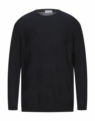 Diktat Man Sweater Midnight blue Cotton Cover