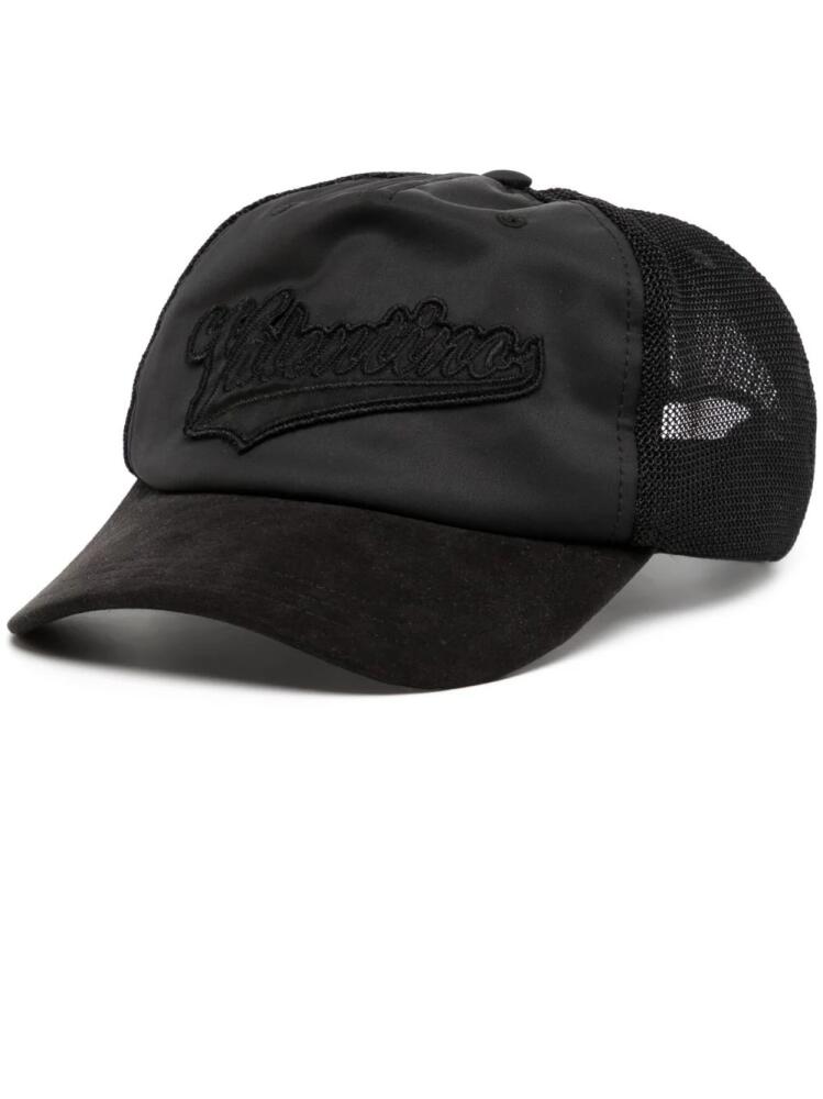 Valentino Garavani logo-patch cap - Black Cover