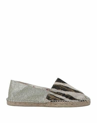 Espadrilles Woman Espadrilles Gold Textile fibers Cover