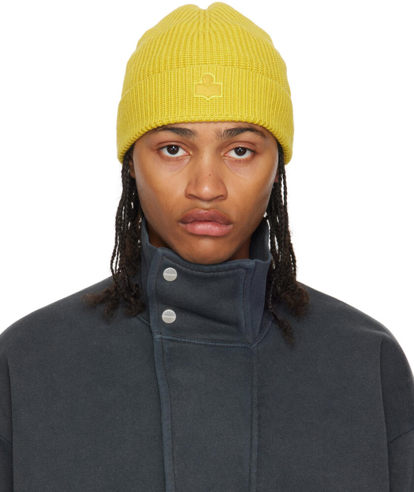 Isabel Marant Yellow Bayle Beanie Cover