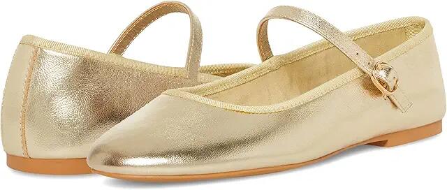 Steve Madden Violette Flat (Gold) Women's Shoes Cover