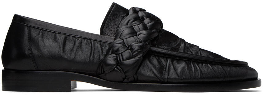 Bottega Veneta Black Astaire Loafers Cover