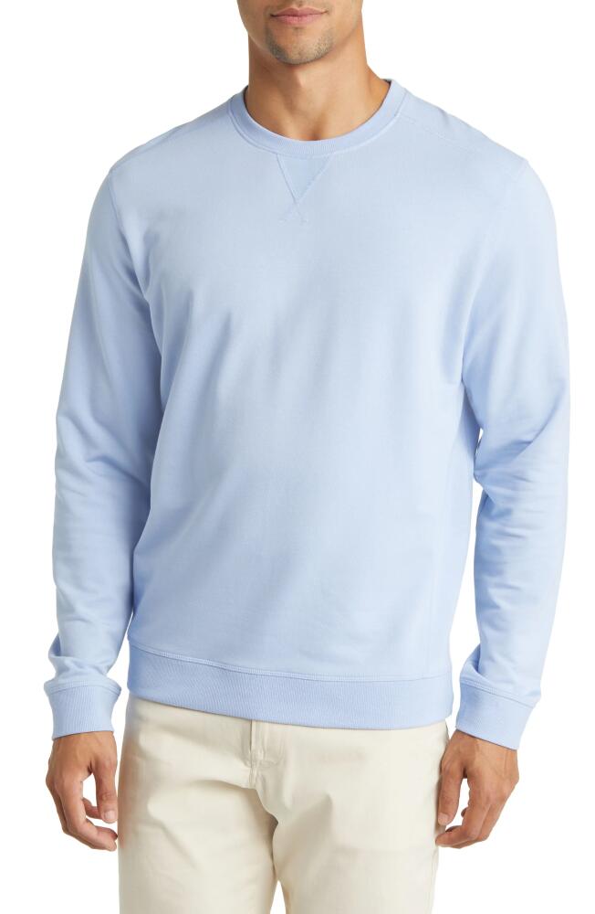 johnnie-O Corbet Crewneck Sweatshirt in Maliblu Cover