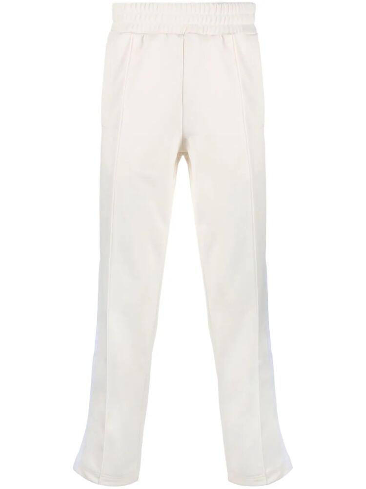 Palm Angels side stripe track pants - White Cover