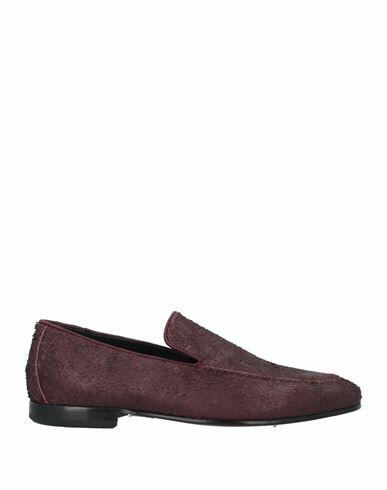 Mich Simon Man Loafers Burgundy Leather Cover