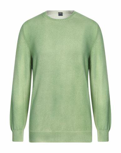 Fedeli Man Sweater Green Cashmere Cover