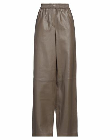 Joseph Woman Pants Khaki Lambskin Cover