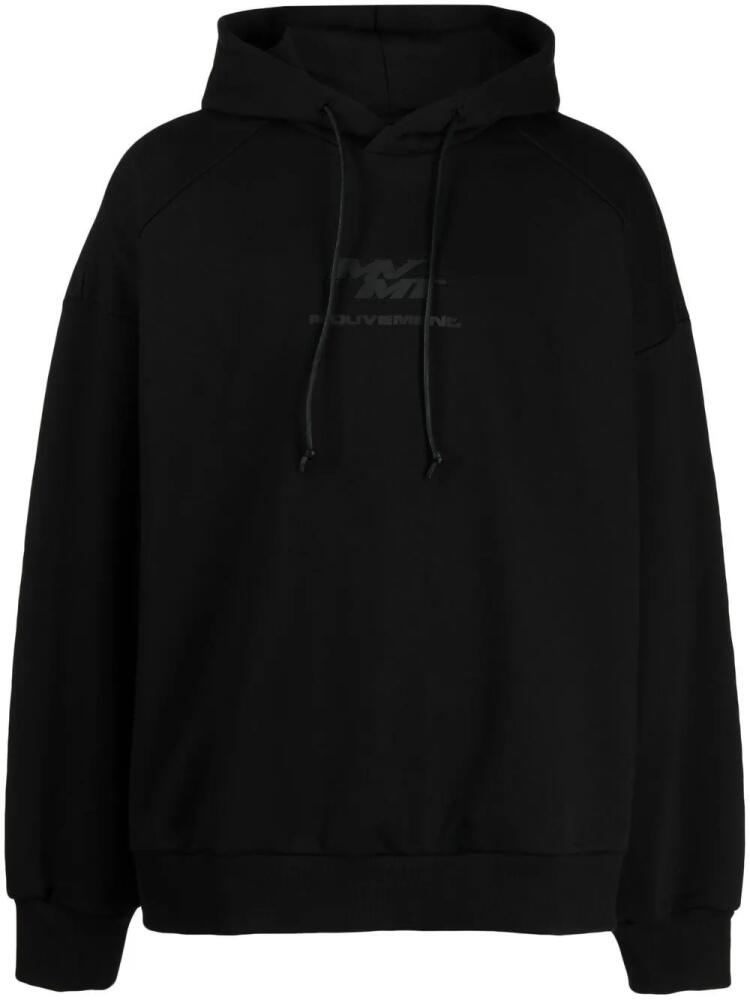 Juun.J logo-printed hoodie - Black Cover